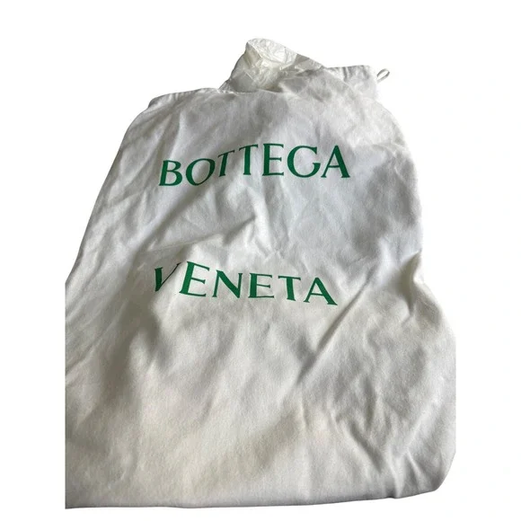 Bottega Veneta Greenish Black Leather KNOT Bucket Shoulder Bag Made in Italy - Picture 5 of 8